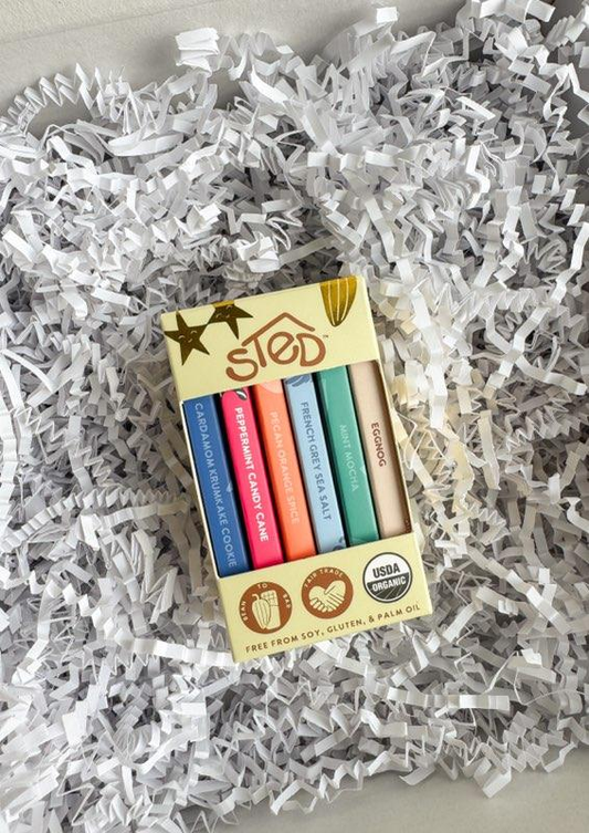 Sted Foods Mini Chocolate Gift Box with 6 artisan bars