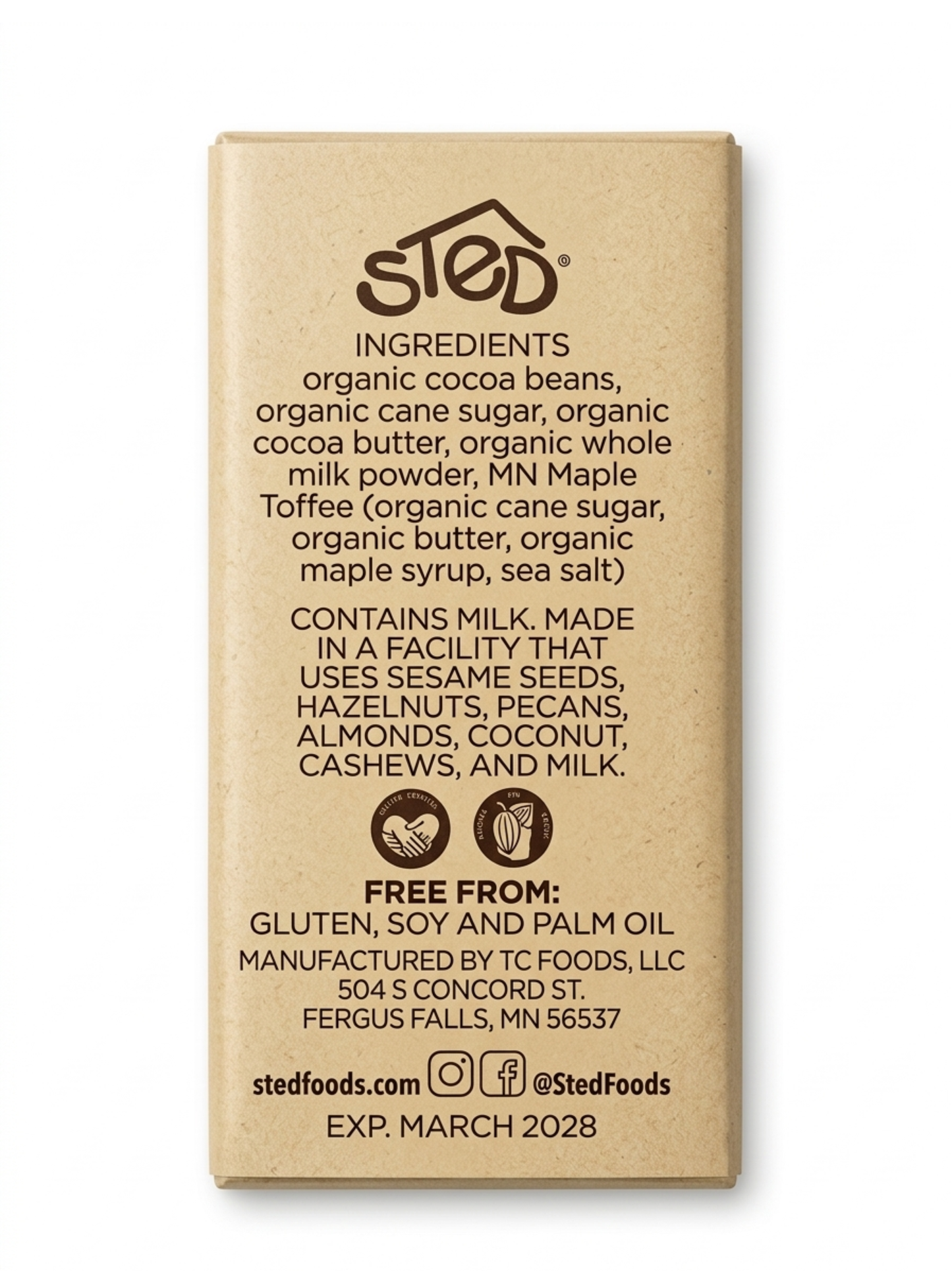 Salted Caramel Chocolate Bar