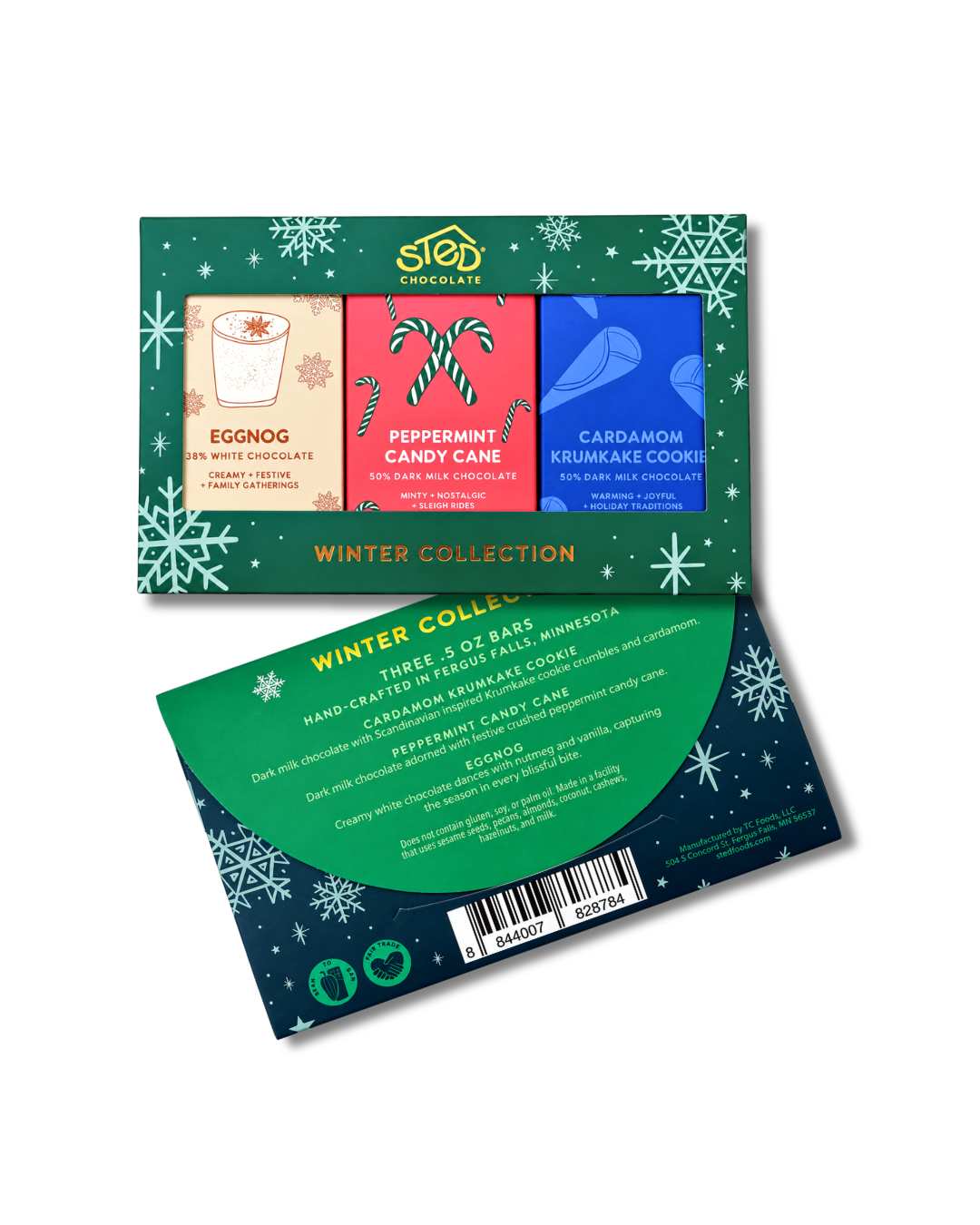 Winter Collection – Mini Chocolate Bar 3-Pack