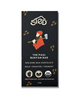 Sted Chocolate The Paul Bunyan Bar 2 oz featuring 50% dark milk chocolate with roasted coffee, crunchy cocoa nibs, and maple toffee flakes.